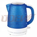 1.7L Transparent Plastic Electric Kettle Water Kettle 4