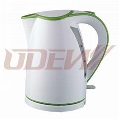1.7L Cordless Plastic Concealed Electric Kettle
