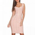 New woman 2016 summer sleeveless pink spaghetti strap reception dress form 