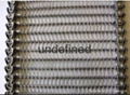 Spiral net belt for quick frozen food 3