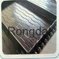 Chain plate mesh belt capable of punching