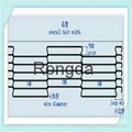 Electronic reflow soldering flat flex belt