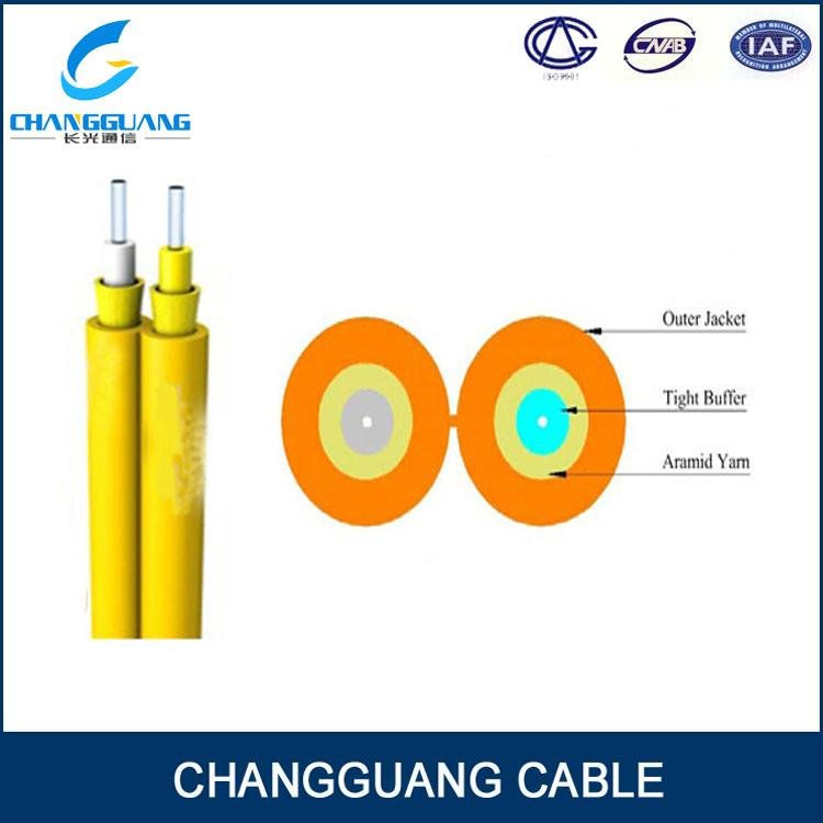High Quality Factory Price Indoor Fiber Optical Cable Zipcord Interconnect Optic 2