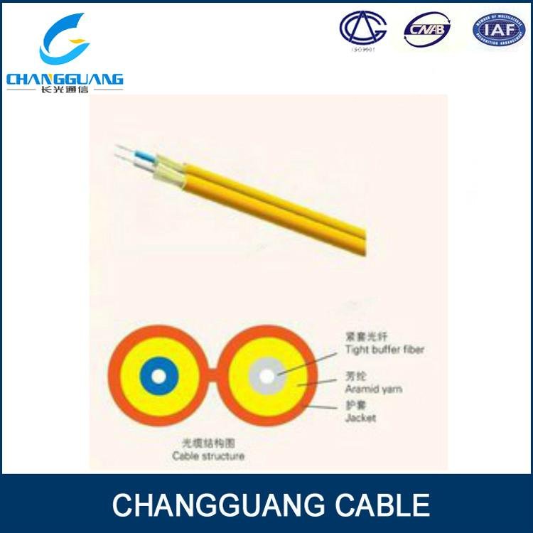 High Quality Factory Price Indoor Fiber Optical Cable Zipcord Interconnect Optic 4
