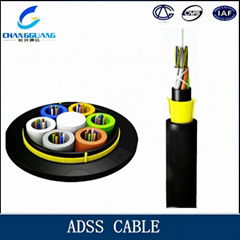 ADSS Single Mode 24 Core Aerial Fiber Optic Cable Fiber Internet Cable Price Lis