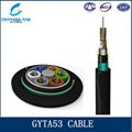 GYTA53 Stranded Arieal Armored 48 Core Fiber Optic Cable