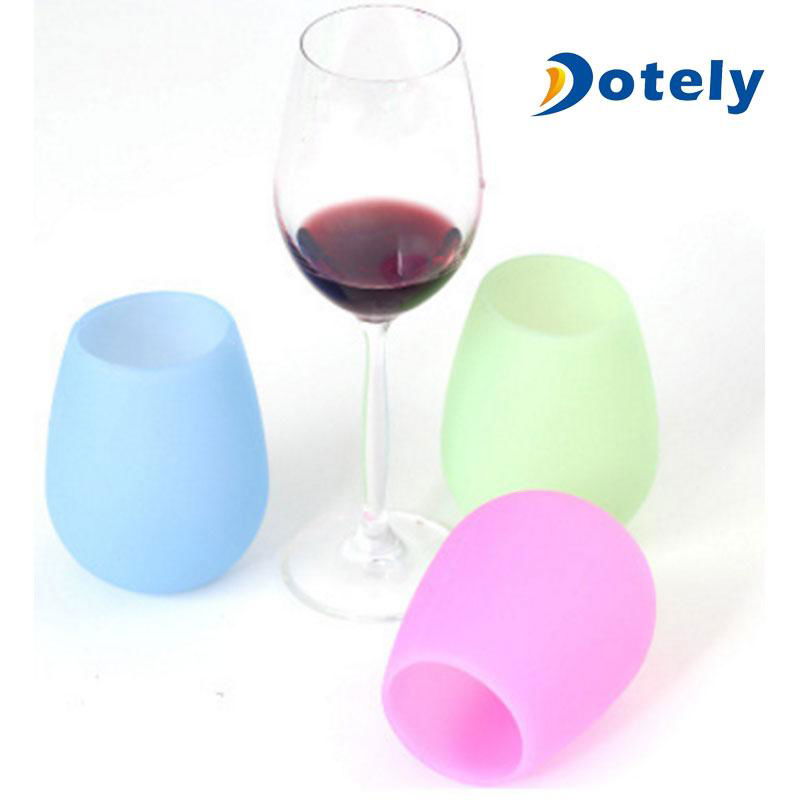 Best Silicone Wine Water Beer Whiskey Glasses Cup 2