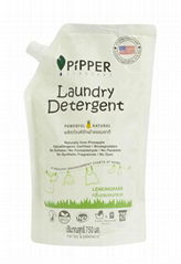 PiPPER STANDARD Natural Laundry Detergent Lemongrass Scent 750 ml