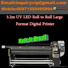 Ampla Targa XT 3.2m UV LED  large format digital printers (Made in Brazil)