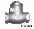 SWING TYPE CHECK VALVES, SCREWED ENDS