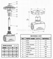 NEEDLE VALVE, SCREWED ENDS 2