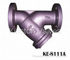 Y-TYPE STRAINERS, FLANGED ENDS