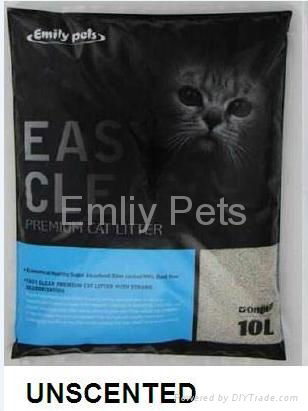 Emily Pets Bentonite Cat Litter Unscent 10L