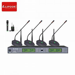 UHF IR Wireless conference microphone