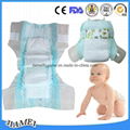 Quanzhou Factory Cheap Price Clohtlike Film Baby Diaper 1