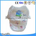 Quanzhou Factory Cheap Price Clohtlike Film Baby Diaper 2