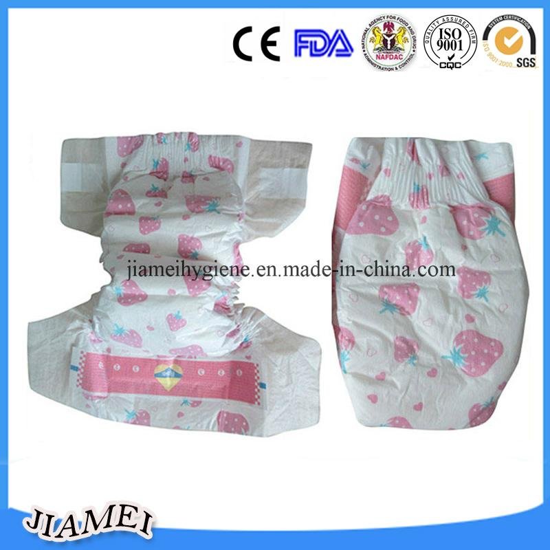 Quanzhou Factory Cheap Price Clohtlike Film Baby Diaper 4