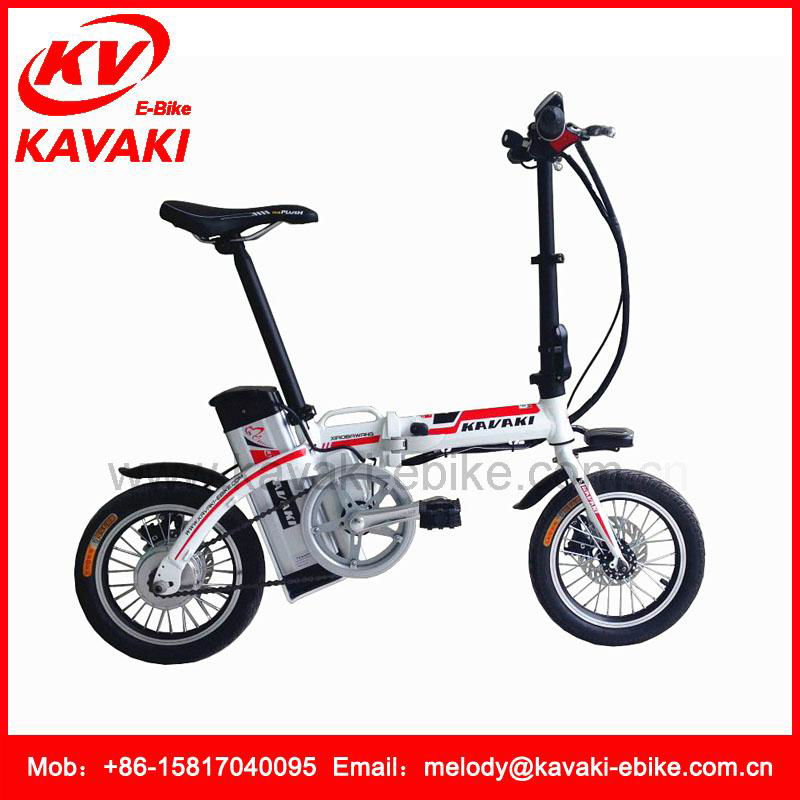 14inch KAVAKI 48Voltage New Scooter Folding Electric Bicycle 5