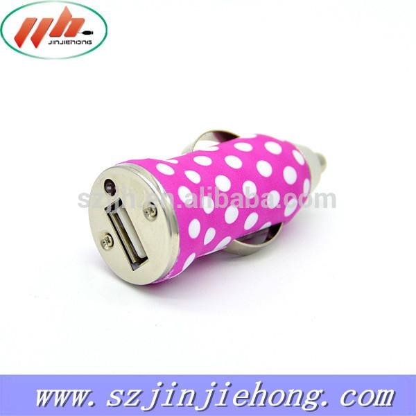 Universal Type car charger USB mini car Adapter  5V1A car chargerfor Smart phone 2
