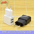 EU/US Plug 1A 5v 2a usb wall charger