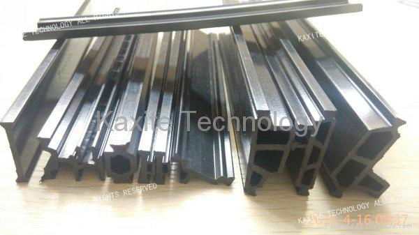 Extruded nylon 66 thermal break bar for insulated aluminium window and door 3