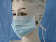 disposable nonwoven face mask