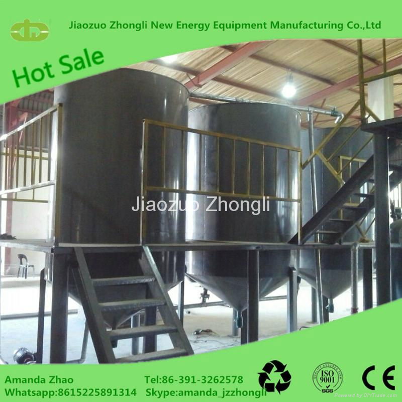 Waste oil extraction plant 4