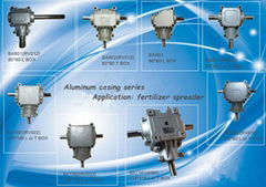 gearbox for agricultural machinery