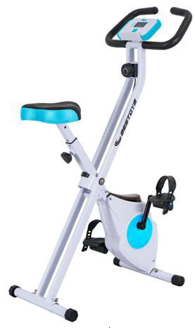 Folding X magnetic exercise bike for household use with en957 2