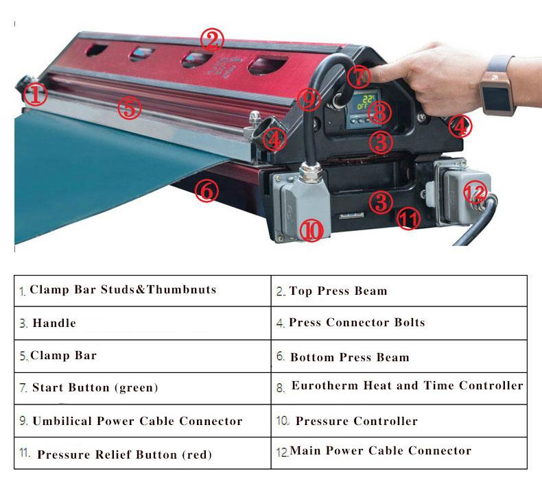 All-In-One Air Cooling Hot Press Machine 3