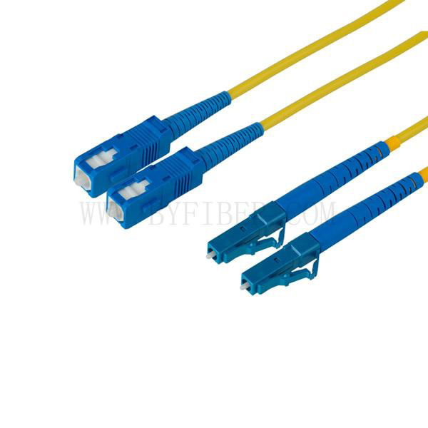 LC/PC-LC/PC Singlemode Duplex 9/125 2.0-3.0mm PVC/LSZH Patch Cord 3