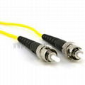 ST-ST Multimode Simplex Fiber Optic Patch Cord