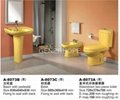 WASHDOWN TWO-PIECE TOILET(COLORFUL) 3