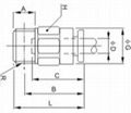 Pneumatic parts Female Straight Push In Fitting  2