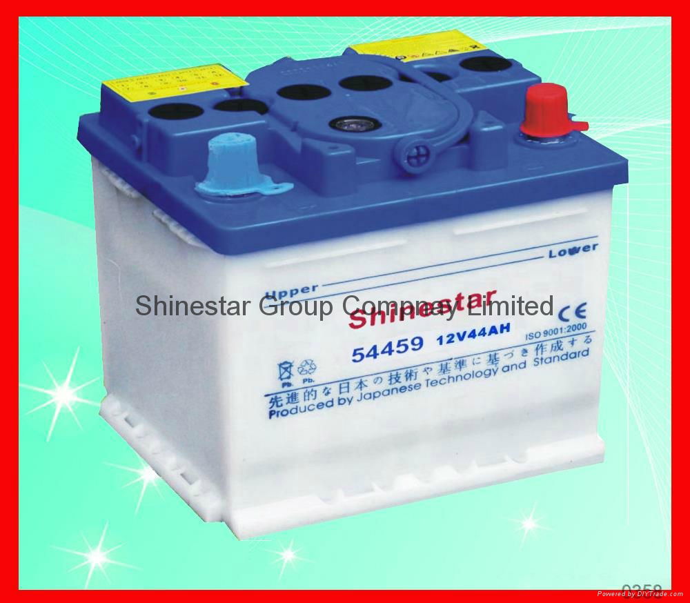 12V 44 Ah Low Maintenance Vehicle Battery 54459 With Manufacturer price 2