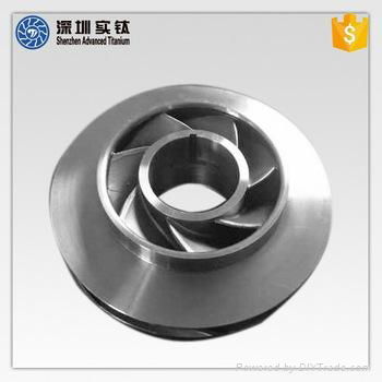 China titanium impeller casting seller for engines