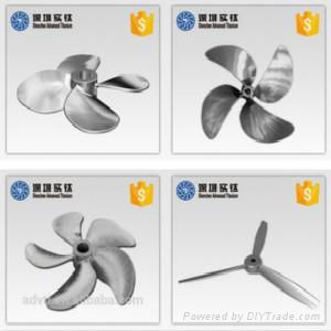 custom high strength titanium propeller supplier in China 2