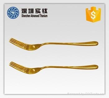 Healthy Titanium Spoon and Fork supplier in china 3