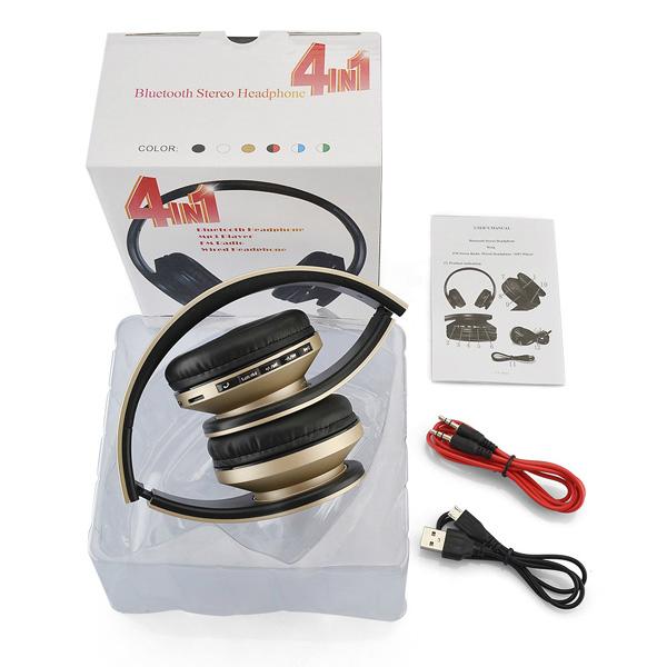 new fashionble with 3.5mm cable TF card bluetooth headset  5