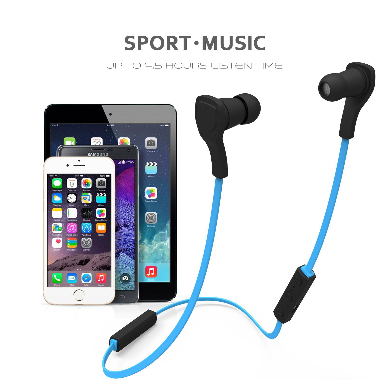 Magnet BT-H06 High quality mini bluetooth earphone,Sport Wireless earbuds 5