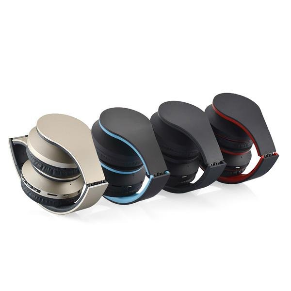 new fashionble with 3.5mm cable TF card bluetooth headset 