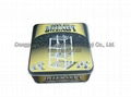 Round 0.23mm thickness tinplate Jingli can with CMYK or pantone printing for sal 3