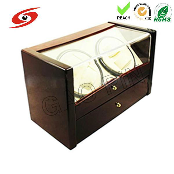 High Quality Custom Made Wooden Watch Winder Box 2