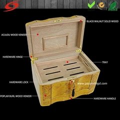 High Class Wooden Cigar Box Cigar Humidor