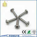Stainless Steel Cross Reccessed Pan Head Self Tapping Screw 3