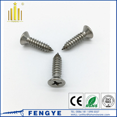 Carbon Steel Cross Reccessed Pan Head Concrete Self Tapping Screw