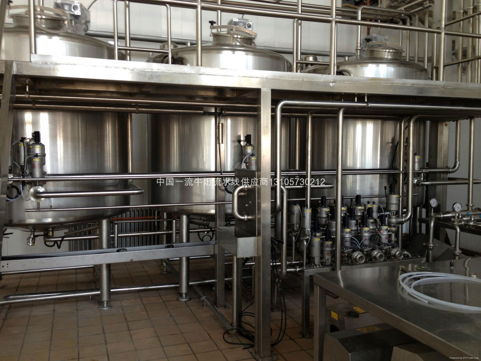 milk processing plant equipment 3