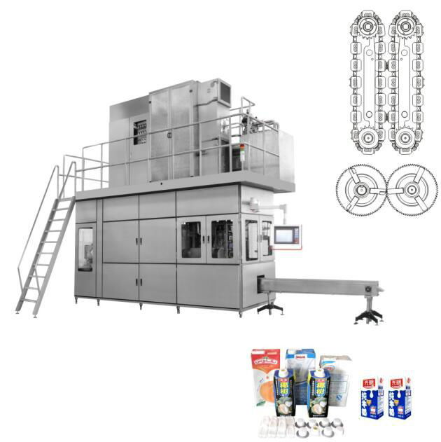 JIMEI Aseptic brick carton filling machine for 500-1000ml 5