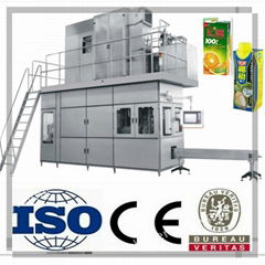 200ml aseptic carton box filling machine