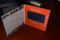 High impact promo lcd video brochure 4.3" 3